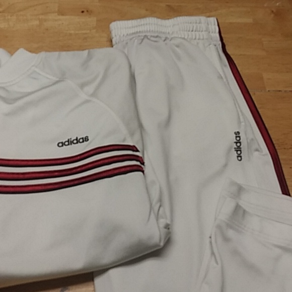 throwback adidas sweatsuit
